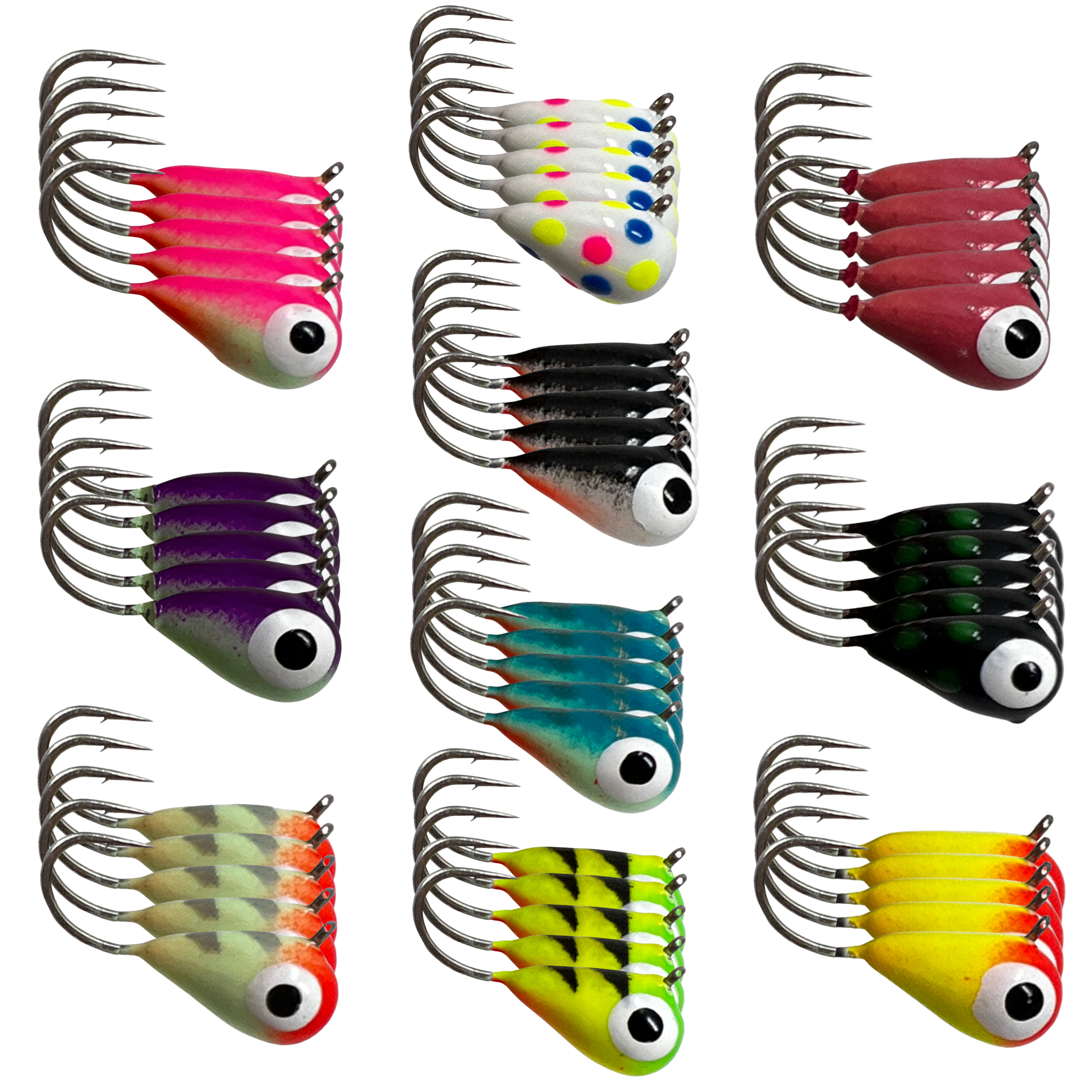 Reaction Tackle Ice Fishing Jigs