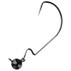 Reaction Tackle Tungsten Football/Swing Jig Heads- 3-Pack