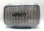 Waterproof fly boxes with gray foam insert