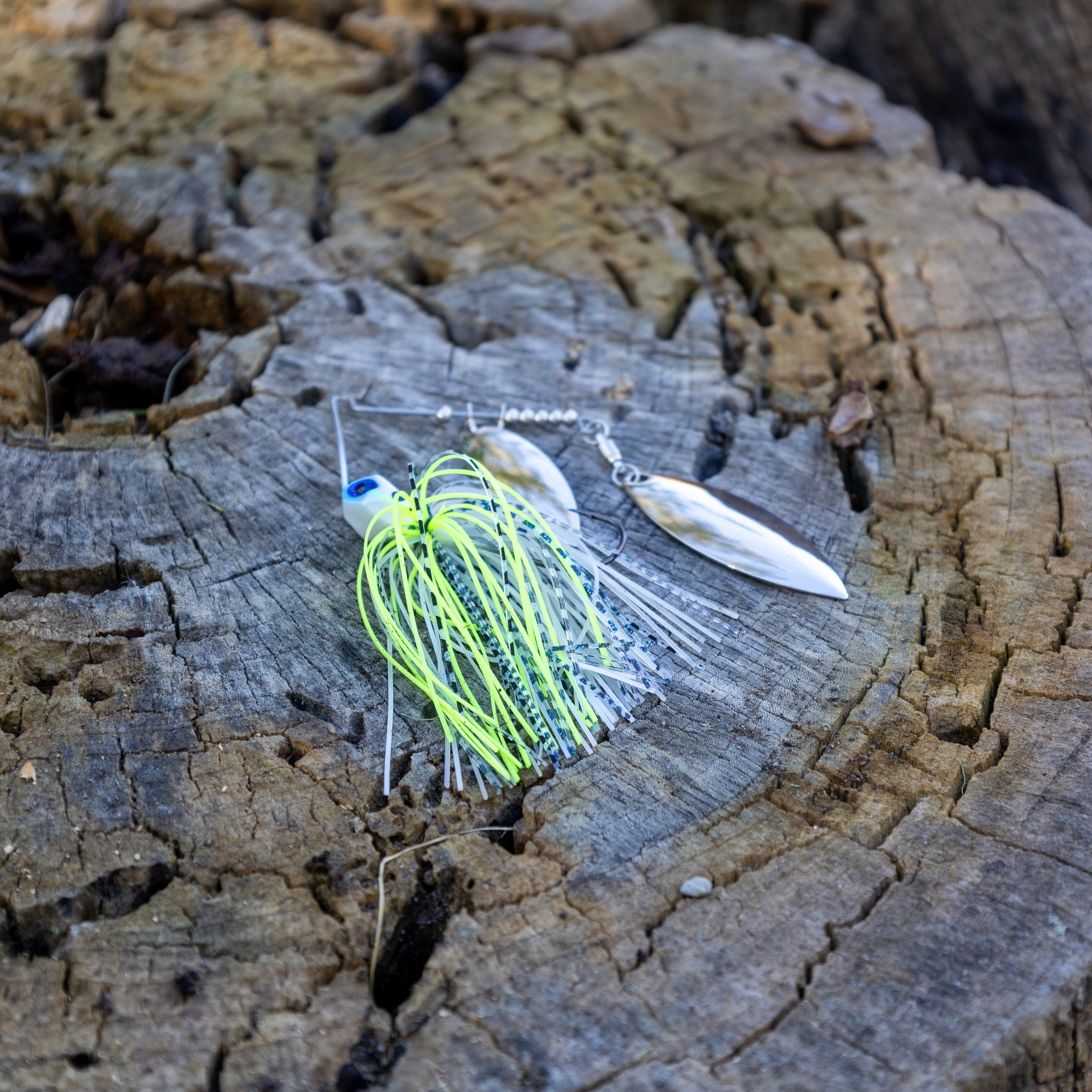 Reaction Tackle Tungsten Spinnerbait Jigs – 2-Pack, Double Willow Blade