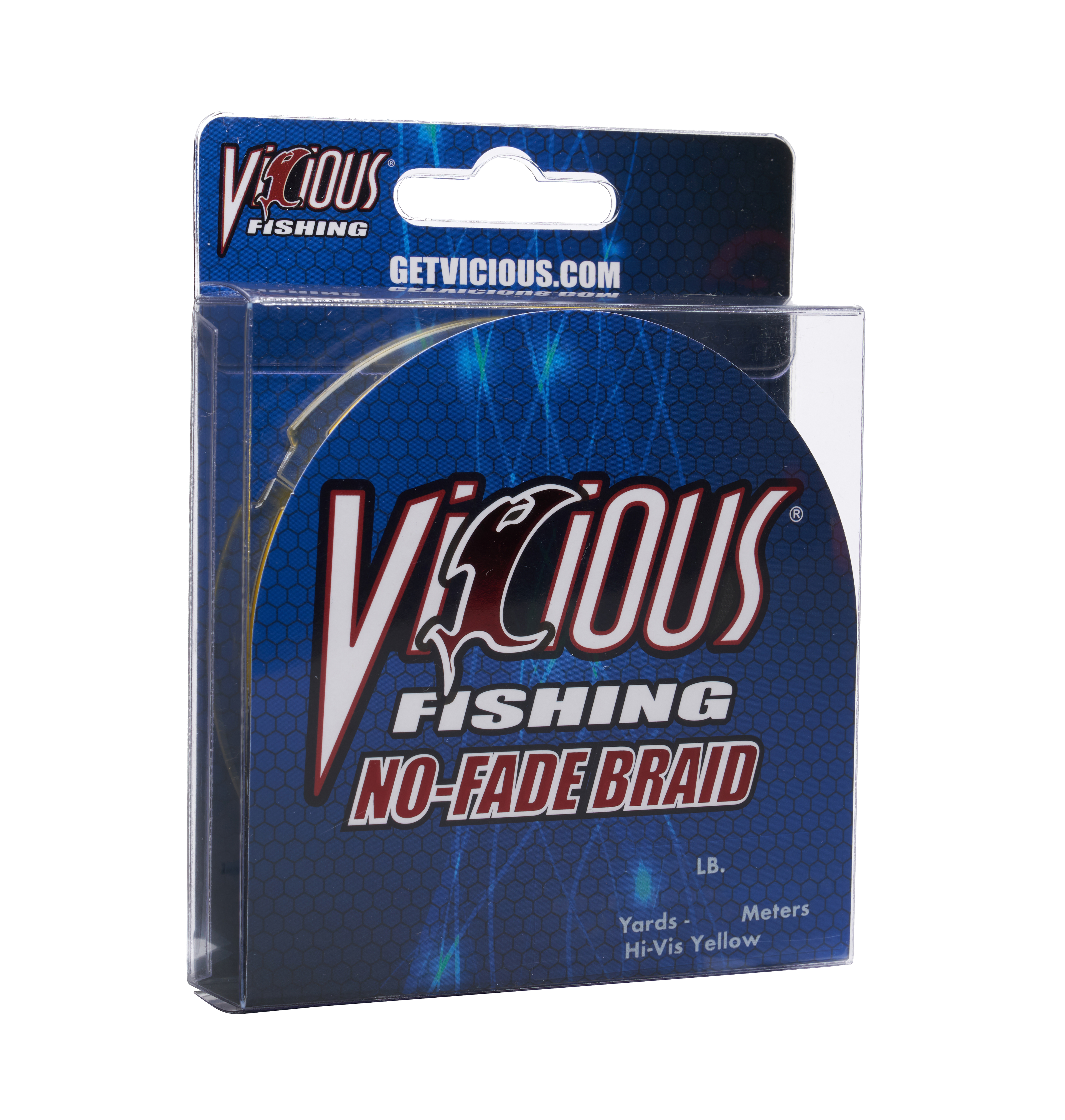 Vicious No-Fade Yellow Braid - 10 Lb Test