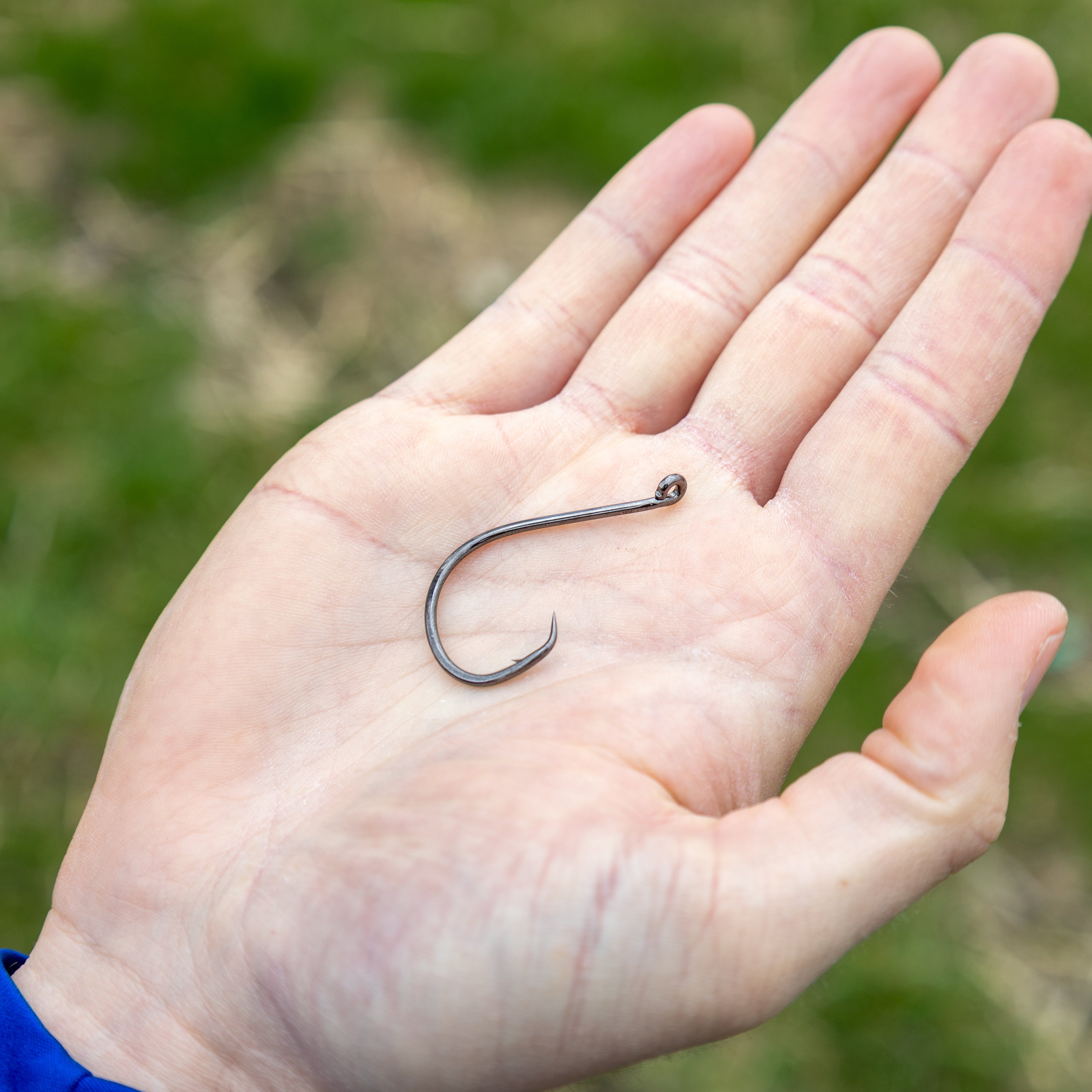 Reaction Tackle Heavyweight Catfish Circle Hooks - Offset Octopus Hooks (25 Pack)