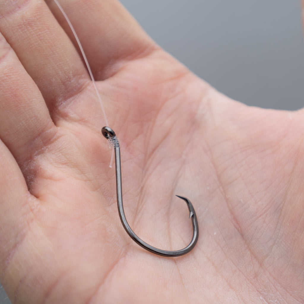 Reaction Tackle Heavyweight Catfish Circle Hooks - Offset Octopus Hooks (25 Pack)