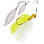 Reaction Tackle Tungsten Spinnerbait Jigs – 2-Pack, Double Willow Blade
