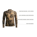Power T Long Sleeve Crew