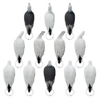 Rugged Series Full Body Snow and Blue Goose Touchdown Decoys 12-Pack